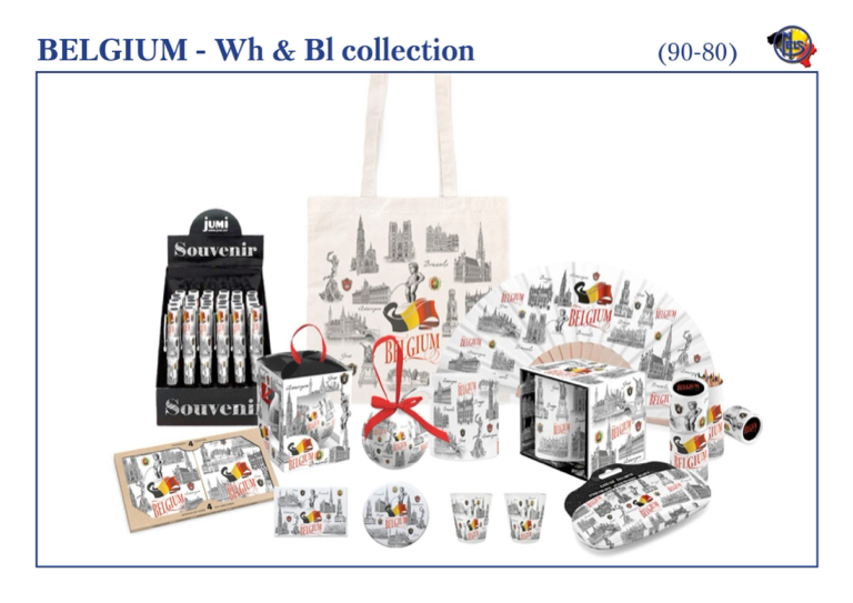 Belgium White & Blue 90-80