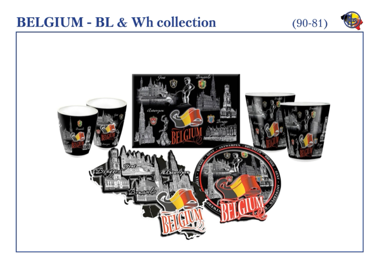 Belgium Blue & White 90-81